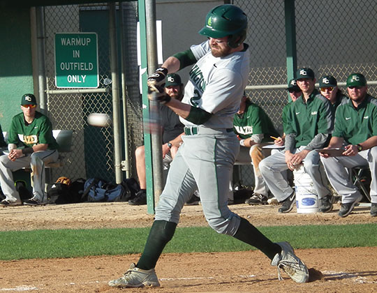 Cleaver accounts for four hits as @DubC_Baseball swept