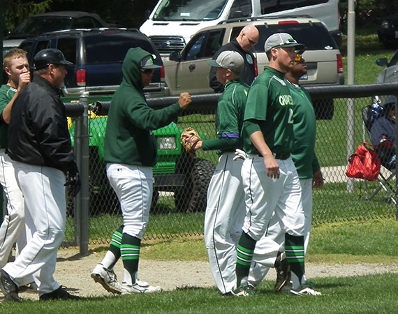 Walker, Cranor great on mound in @DubC_Baseball loss
