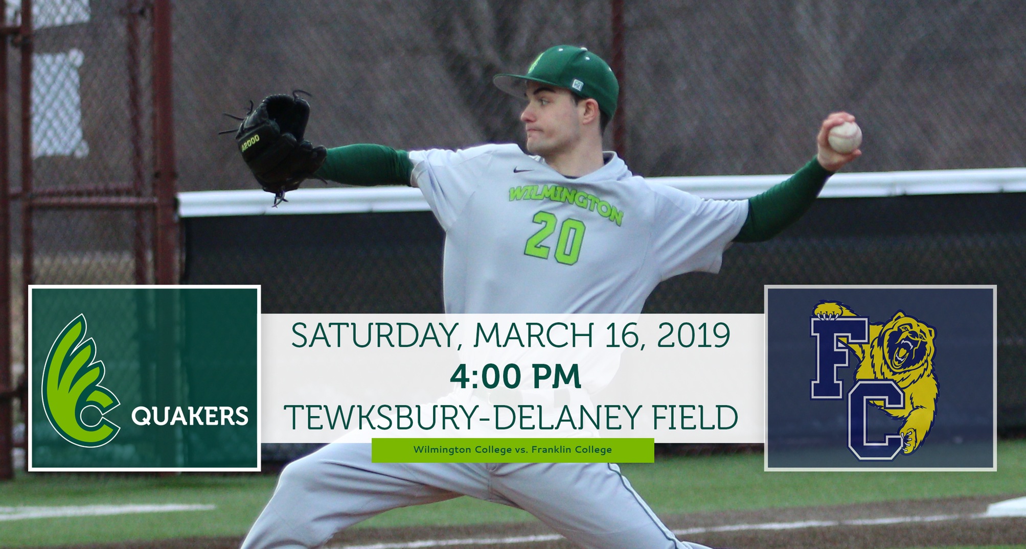 Baseball To Play Franklin in Weekend Series