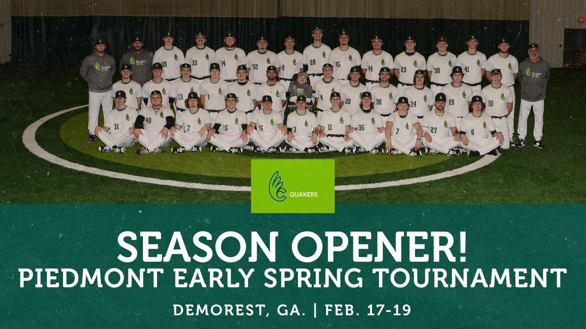 Baseball Heads to Piedmont Early Spring Tournament to Open 2023 Campaign
