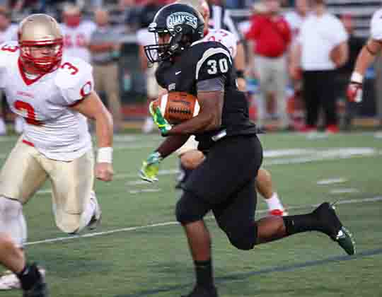 Manica gains career-high 137 yards in loss