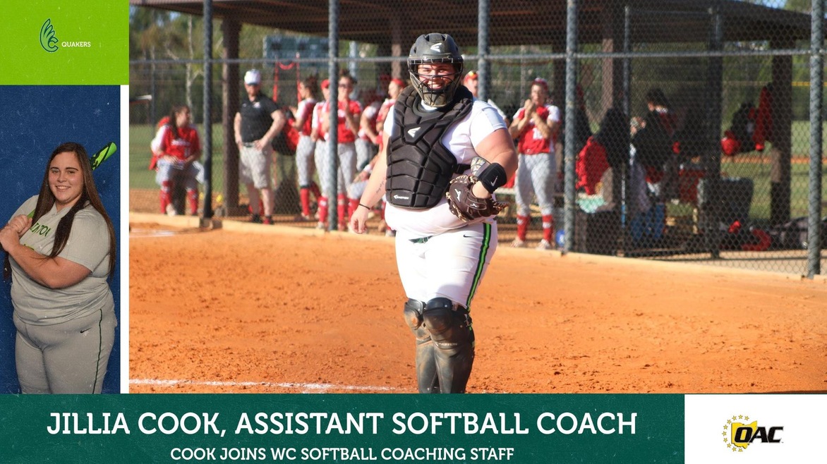 Jillia Cook Joins Softball Staff as Assistant Coach