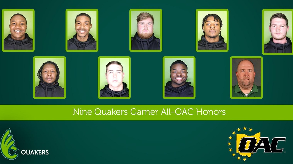 Nine Quakers Garner All-OAC Honors