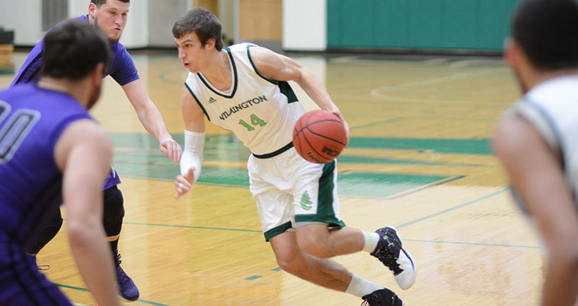 @DubC_MensHoops balanced in rout of Otterbein