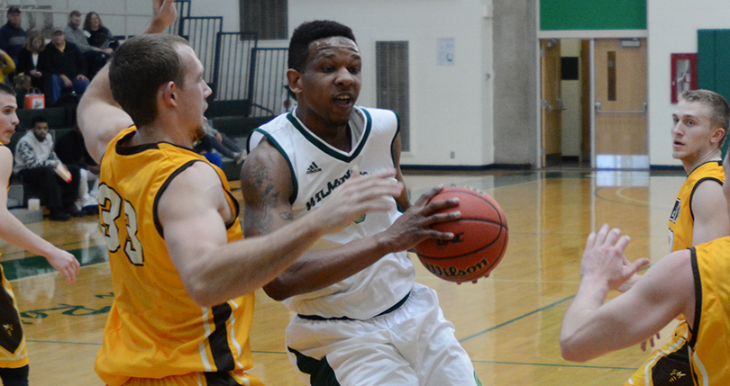 Early deficit too much for @DubC_MensHoops