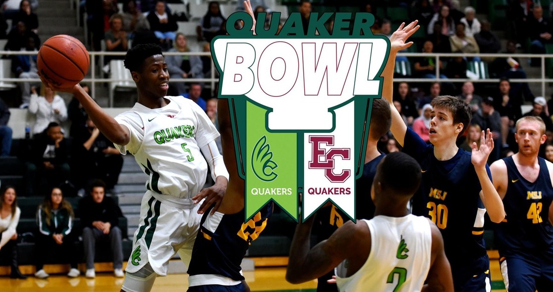 Men's Basketball Facing Earlham in Quaker Bowl Rivalry on the Road Wednesday