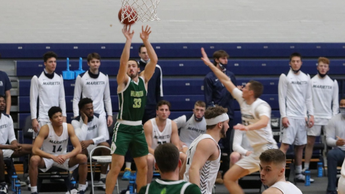 Men's Basketball Bows Out in OAC Tournament Semifinal at Marietta