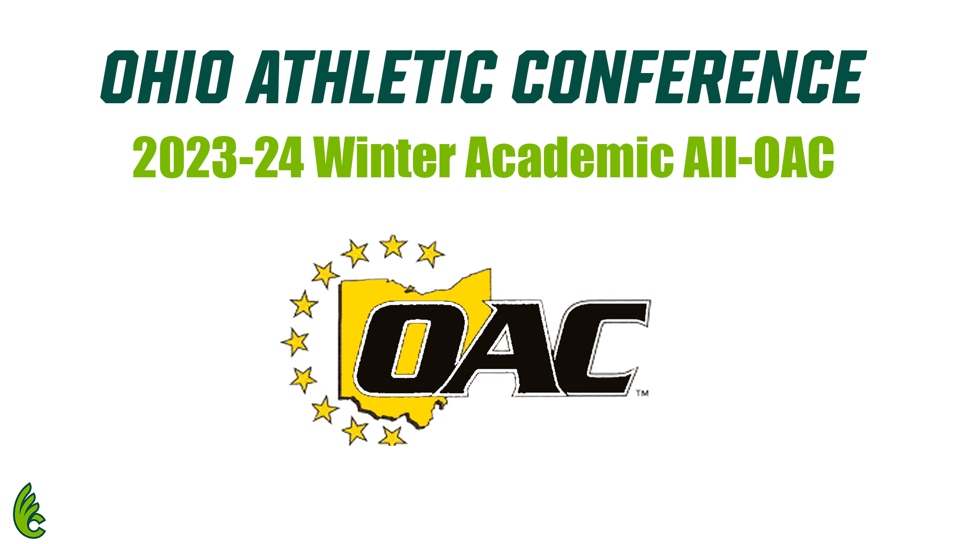 14 Quakers Recognized as Winter Academic All-OAC