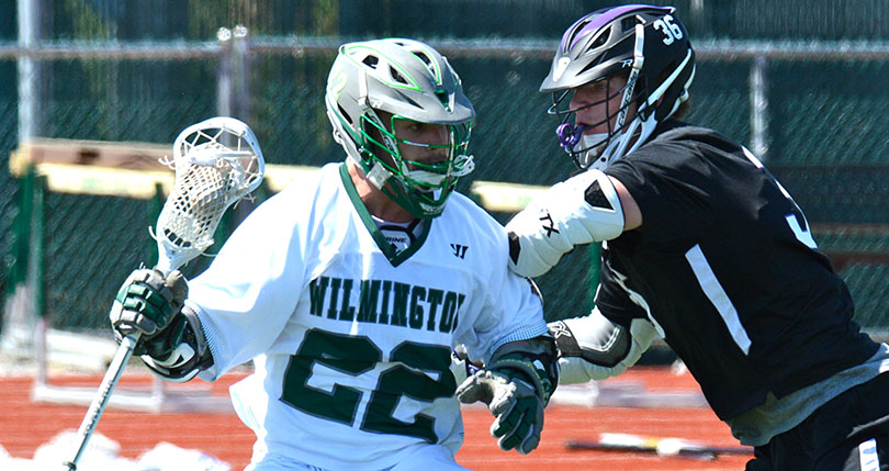 Senior Chris Hein finished with three goals and three assists as Wilmington opened the season with a 13-10 victory. (Wilmington file/Randy Sarvis)