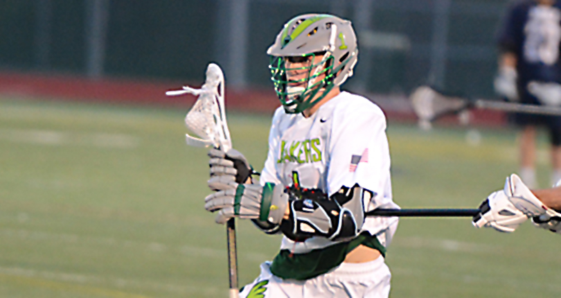 Senior Reid Delaney set a new single-season points record for the Wilmington College lacrosse program in Sunday's win over Muskingum. (Wilmington file/Randy Sarvis)