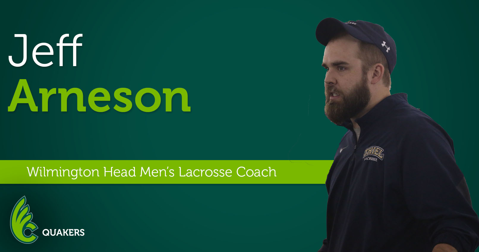 Jeff Arneson Named Head Men's Lacrosse Coach