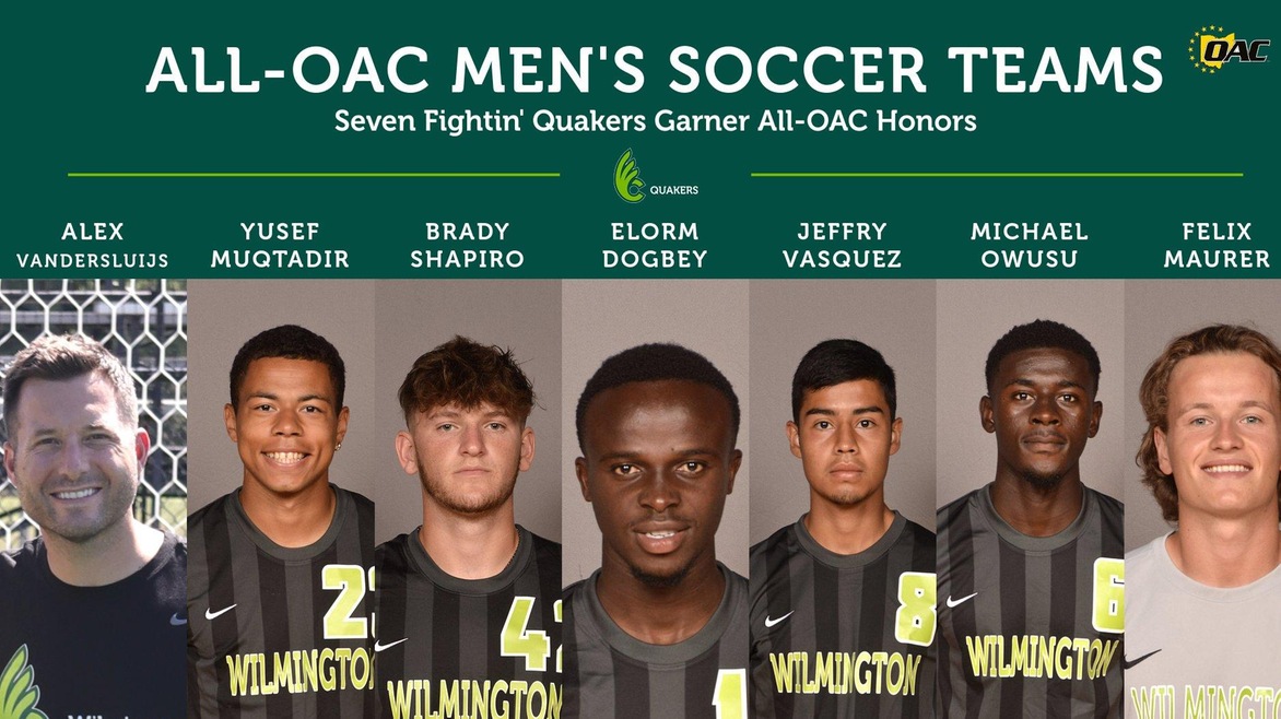 Men's Soccer Places Seven on All-OAC Teams