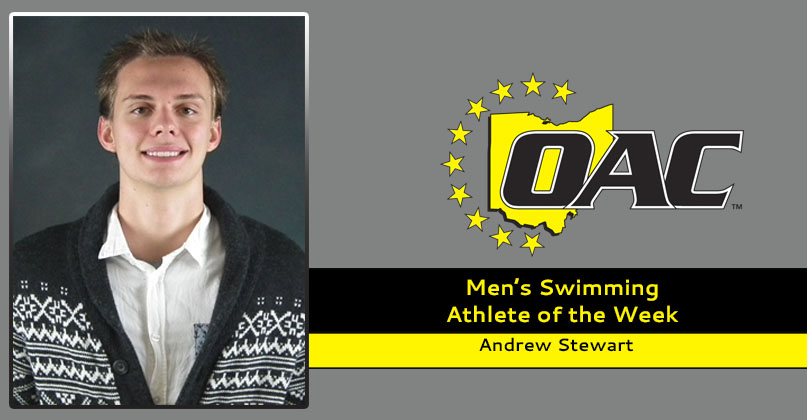 Stewart named OAC Swimmer of the Week