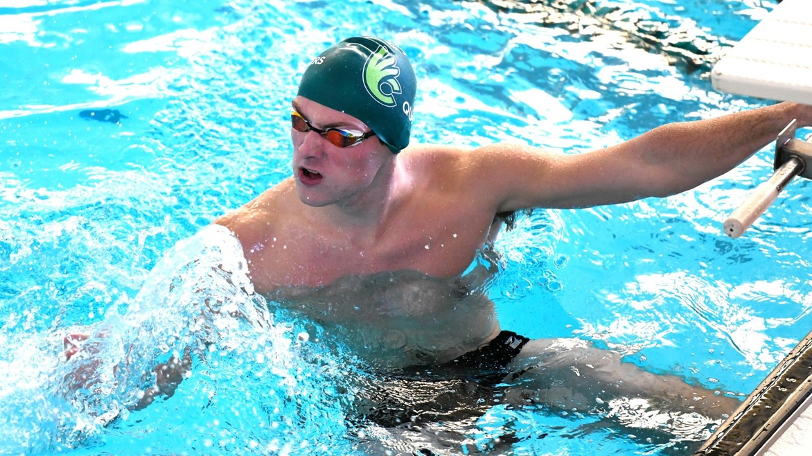 Men's Swimming Wins Two Events in Dual Meet Defeat at Ohio Northern