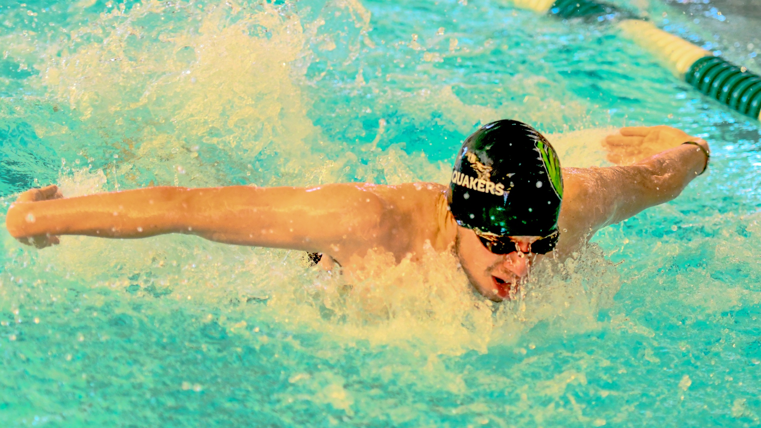 Quakers Take Down Manchester in the Wilmington Natatorium Saturday Afternoon
