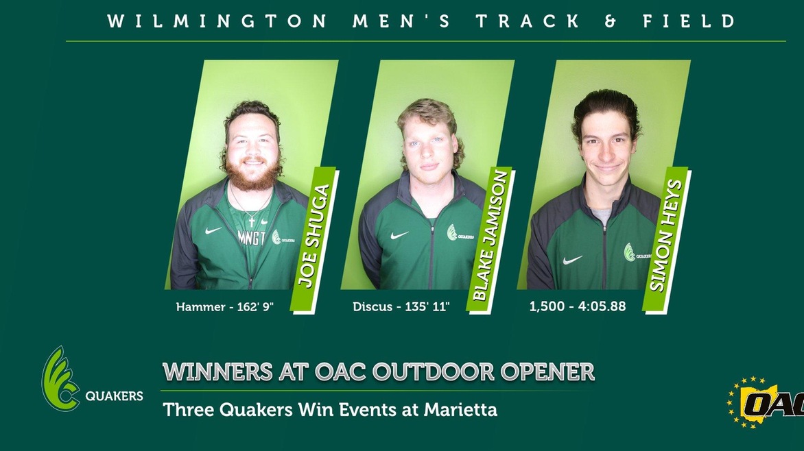 Men's Track & Field Takes 3rd in the First Outdoor Meet in 681 Days