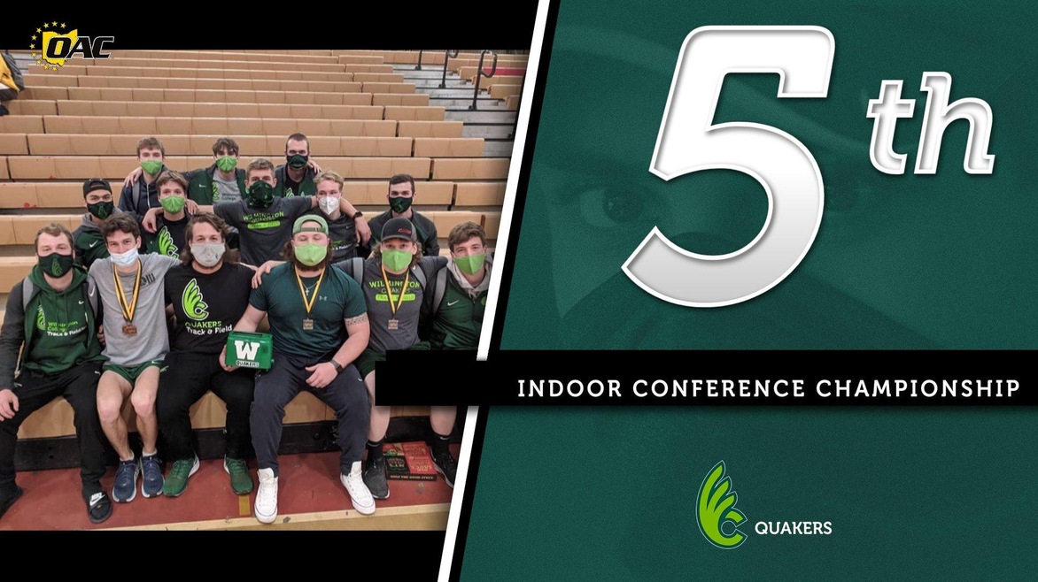 Men's Track & Field Fifth at OAC Indoor Championships, Highest Finish in a Decade