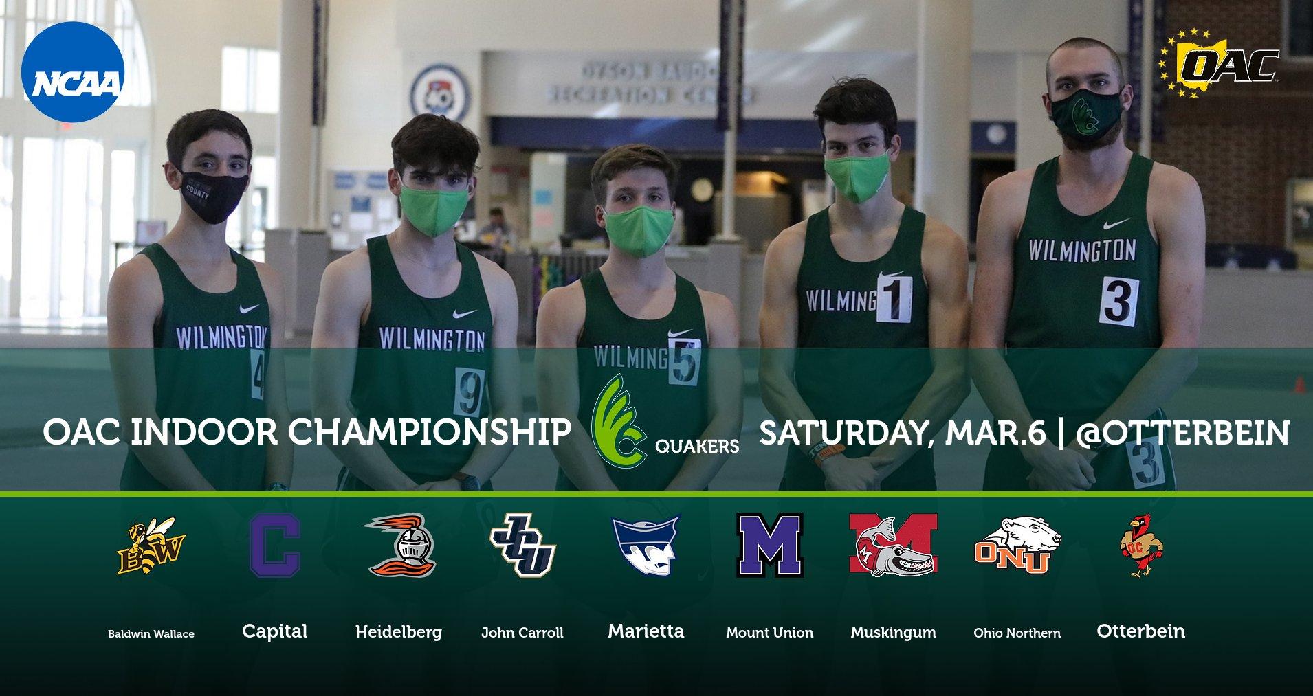 Men's Track & Field Travels to Otterbein for OAC Indoor Championship