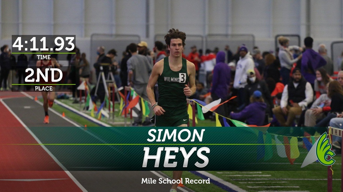Simon Heys Claims Sixth School Record as Men's Track & Field Close Out the Indoor Regular Season
