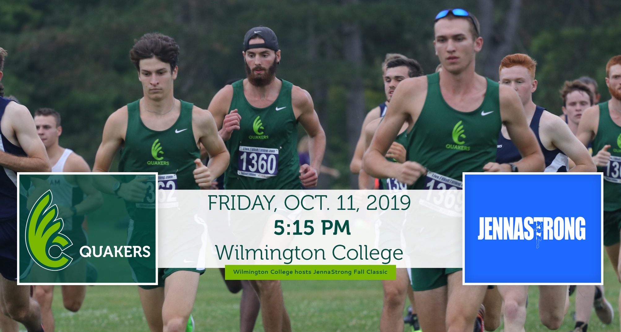Men's Cross Country to Host JennaStrong Fall Classic Friday
