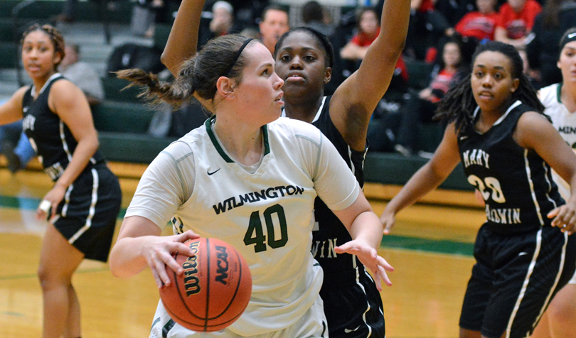 Basketball tops Saint Mary's College in opening game of the Julie Costello Memorial Classic