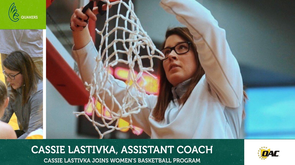 Cassie Lastivka Named Women's Basketball Assistant Coach
