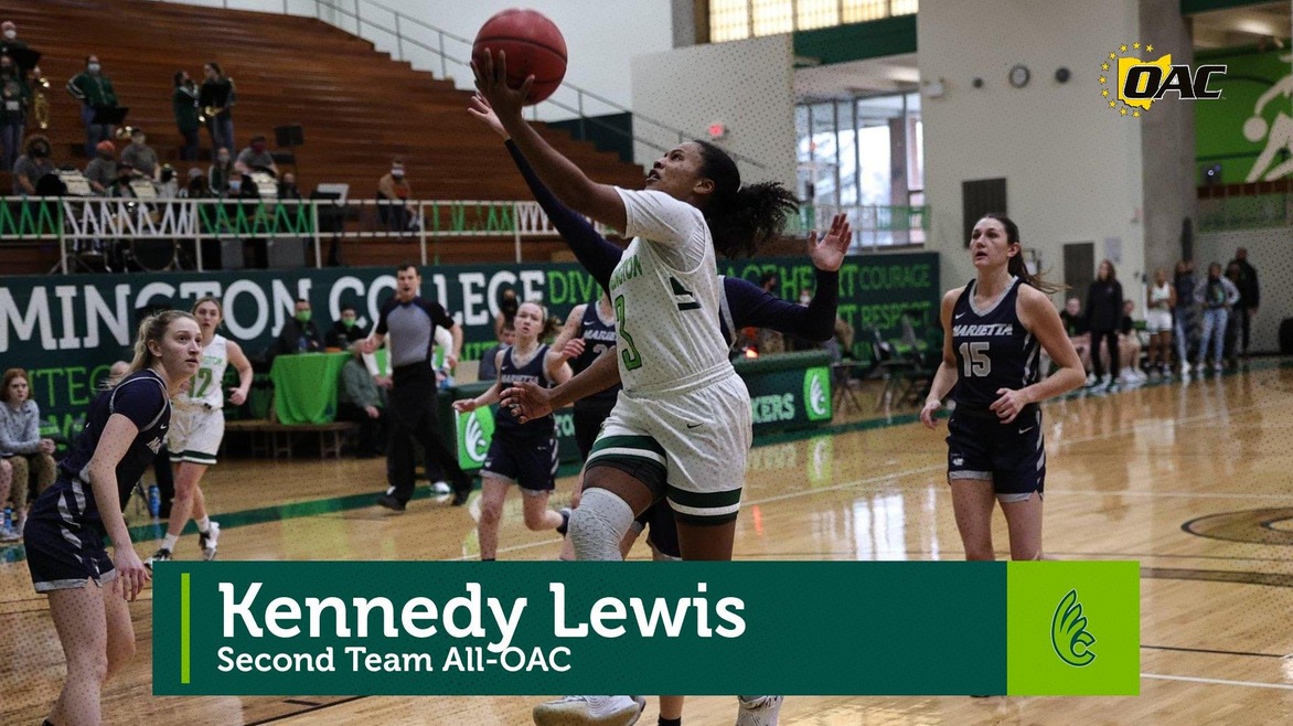 Kennedy Lewis Garners Second Team All-OAC Honors