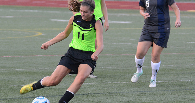 Taylor nets only goal in @DubC_WSoccer win