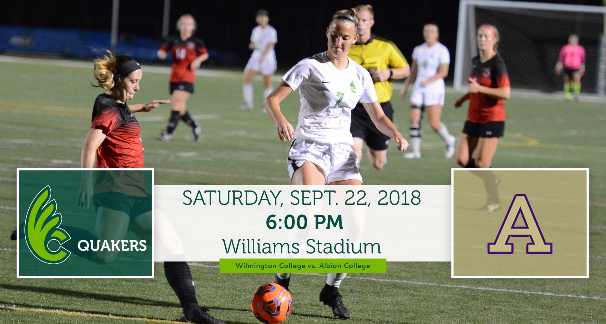 Women's Soccer Faces Albion in Final Non-Conference Contest