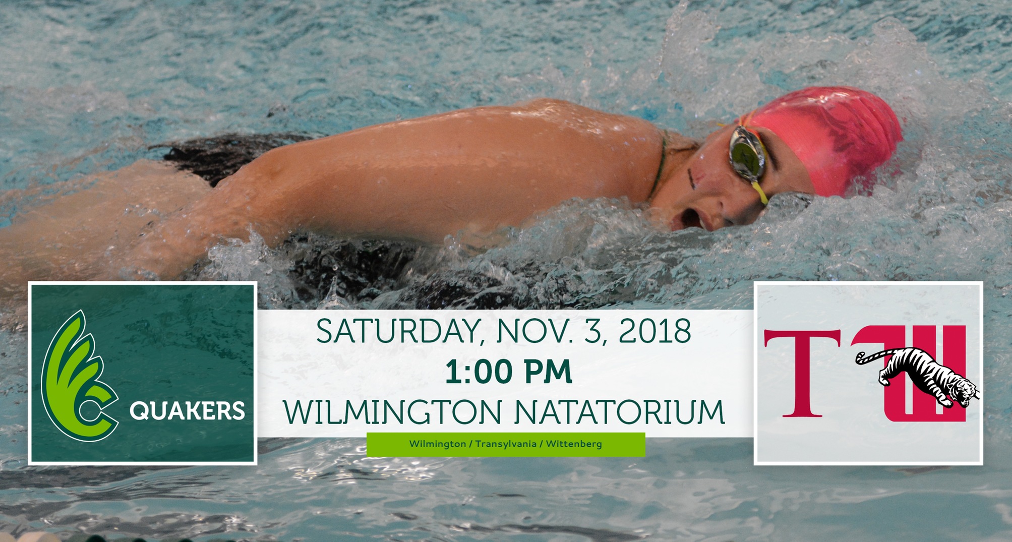 Women's Swimming Hosts Double Dual Saturday