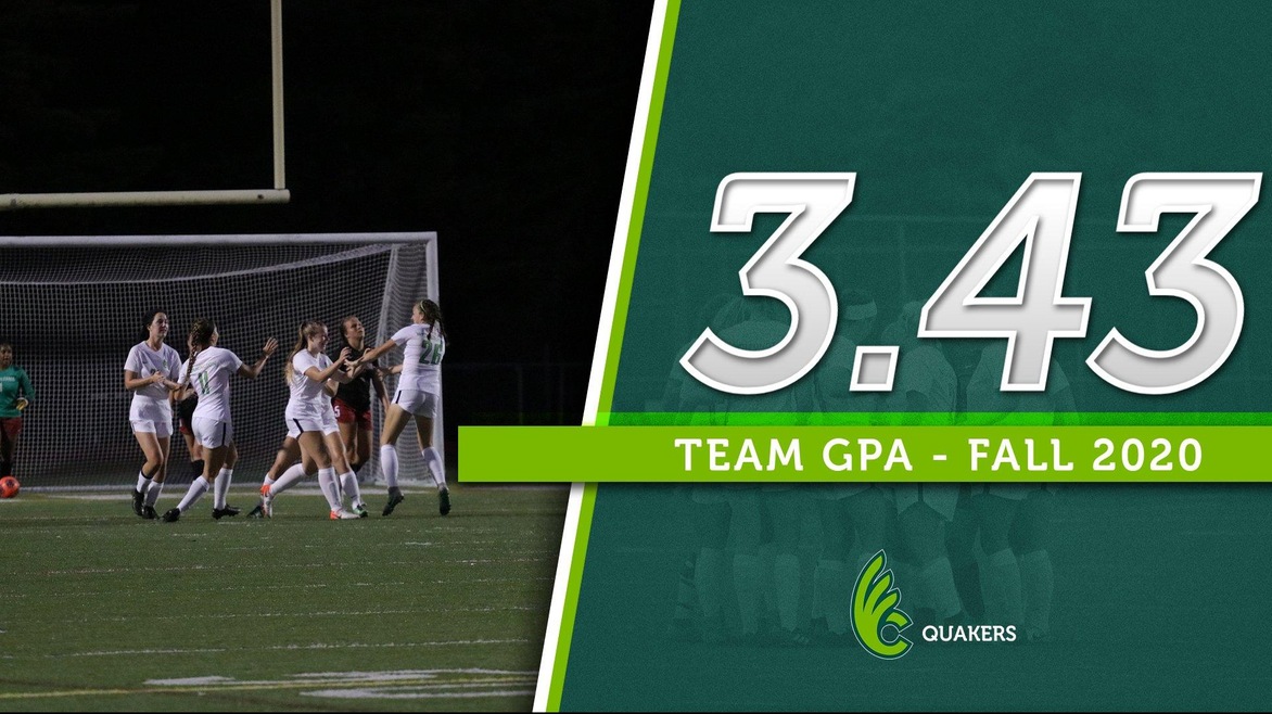 Women's Soccer Achieves 3.43 Team GPA for Fall Semester
