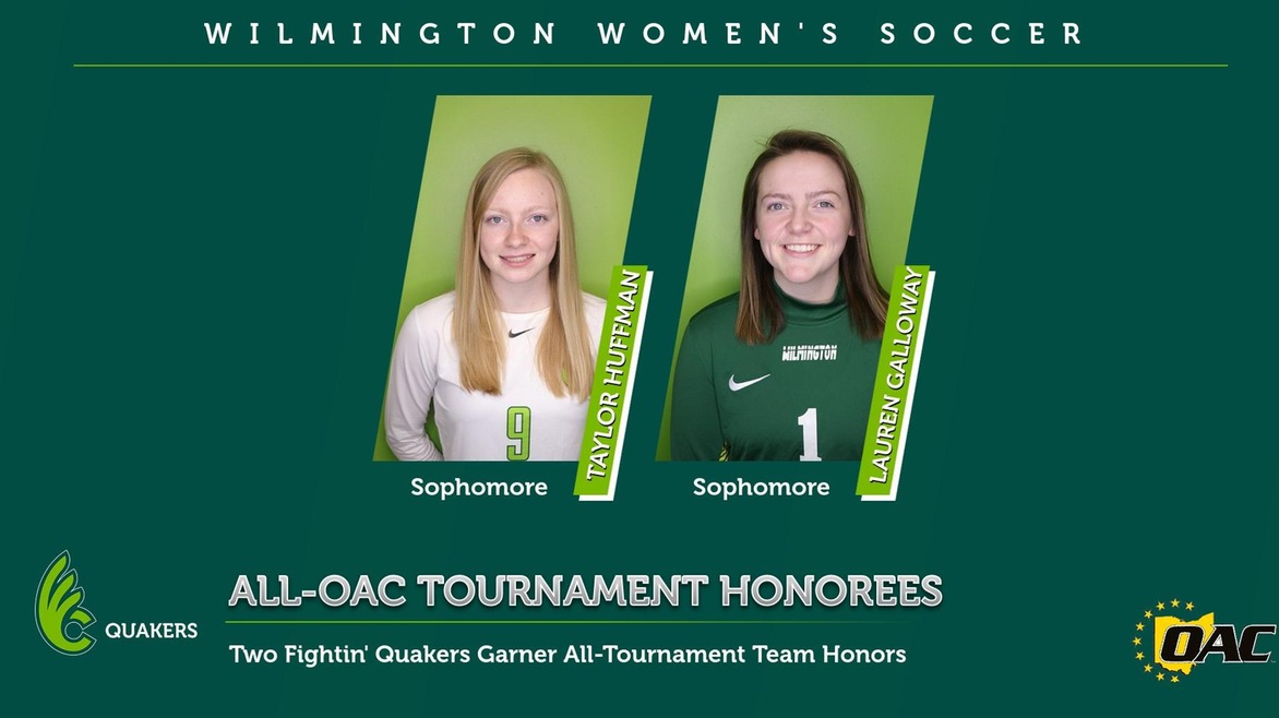 Huffman and Galloway Named to All-OAC Tournament Team
