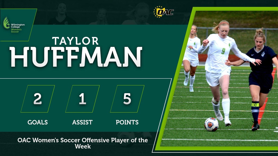 Huffman Named OAC Offensive Player of the Week