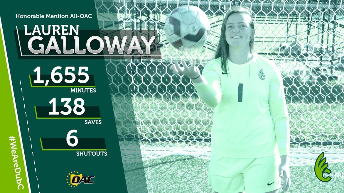 Galloway Garners Honorable Mention All-OAC Honors