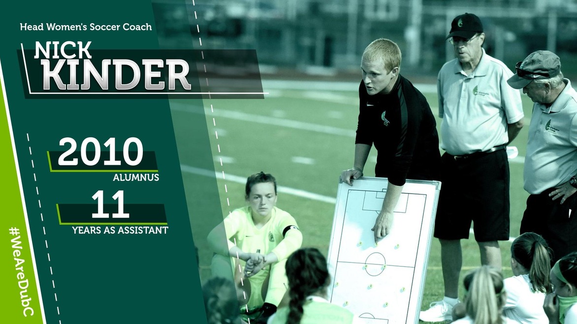 Nick Kinder Named Head Women's Soccer Coach