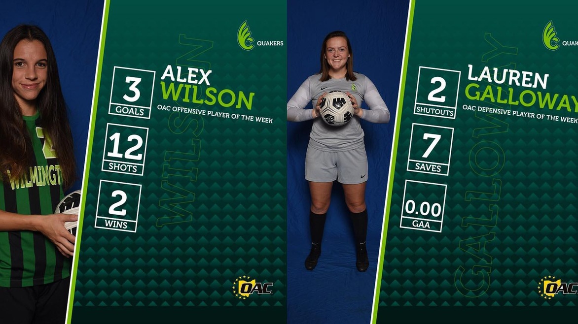 Women's Soccer Sweeps OAC Player of the Week Awards