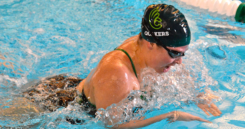 @DubC_Swimming women beats Hiram