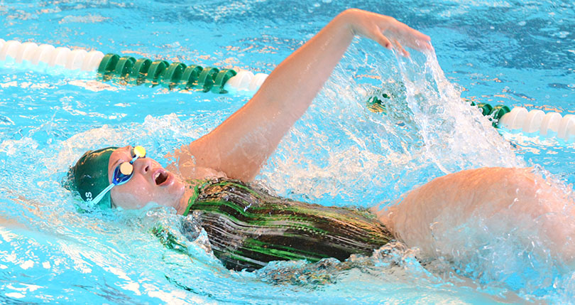 @DubC_Swimming women slip to sixth at OAC Champs