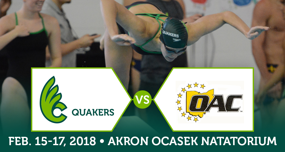 Women's Swimming to Compete at OAC Championships