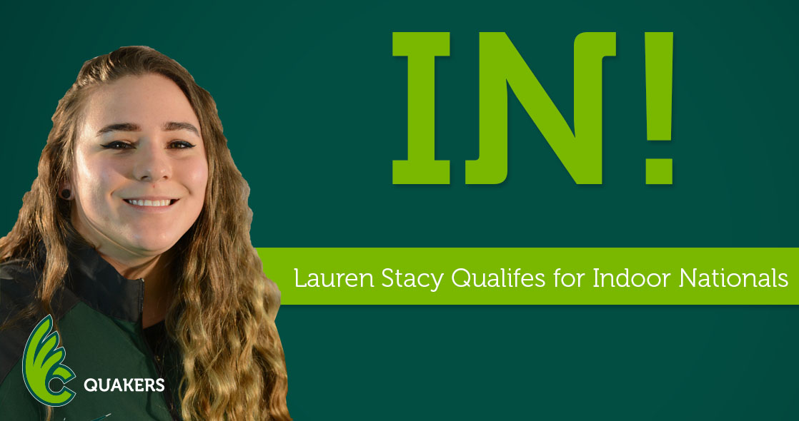 Lauren Stacy Qualifies for Indoor Nationals in Weight Throw