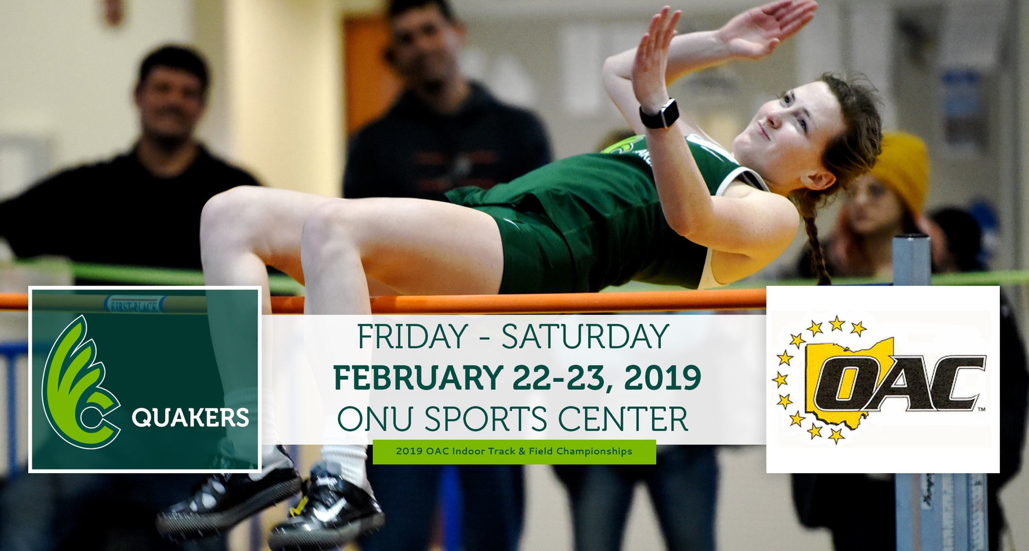 Women's Track & Field Heads to Ohio Northern for OAC Indoor Championships