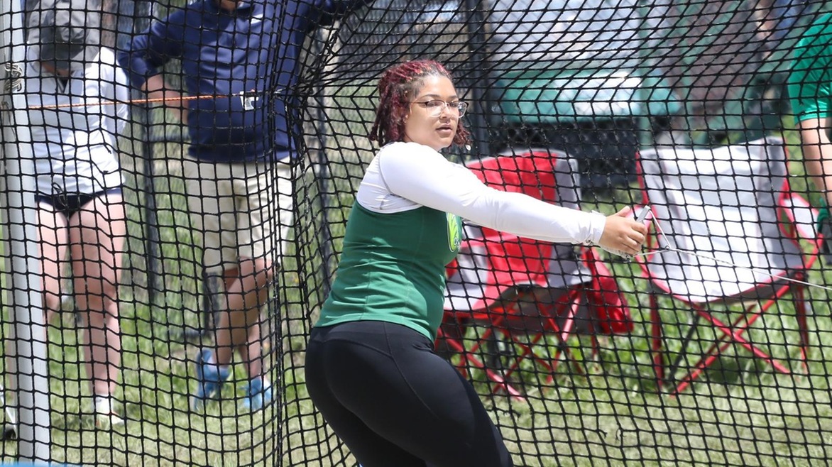 Calloway Heaves Personal Best, Places Fourth in Hammer Throw at OAC Championships