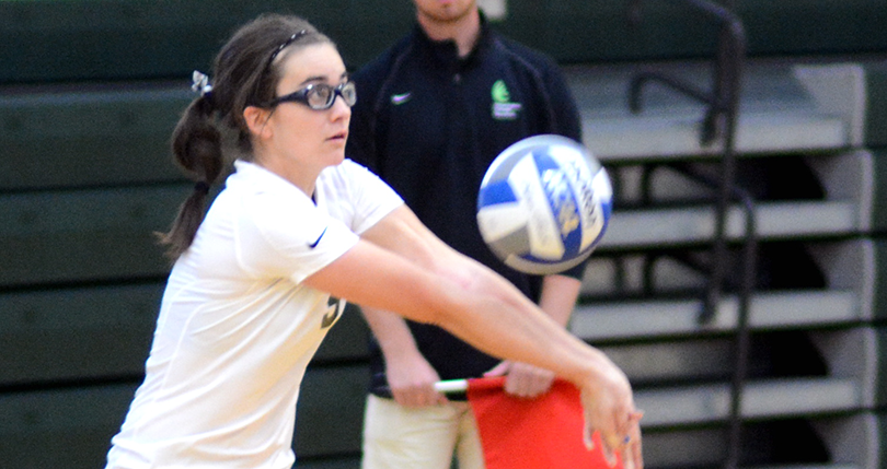 @DubC_Volleyball loses to Otterbein