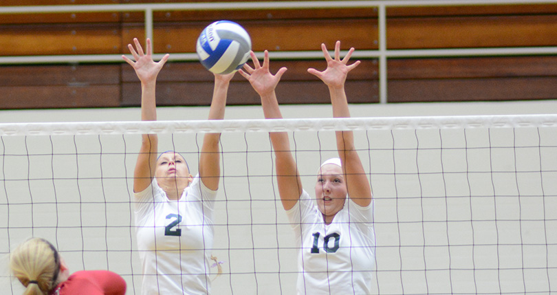 Muskingum upends @DubC_Volleyball in straight sets