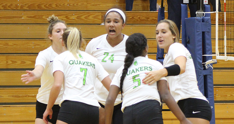 A pair of 3-0 losses for @DubC_Volleyball