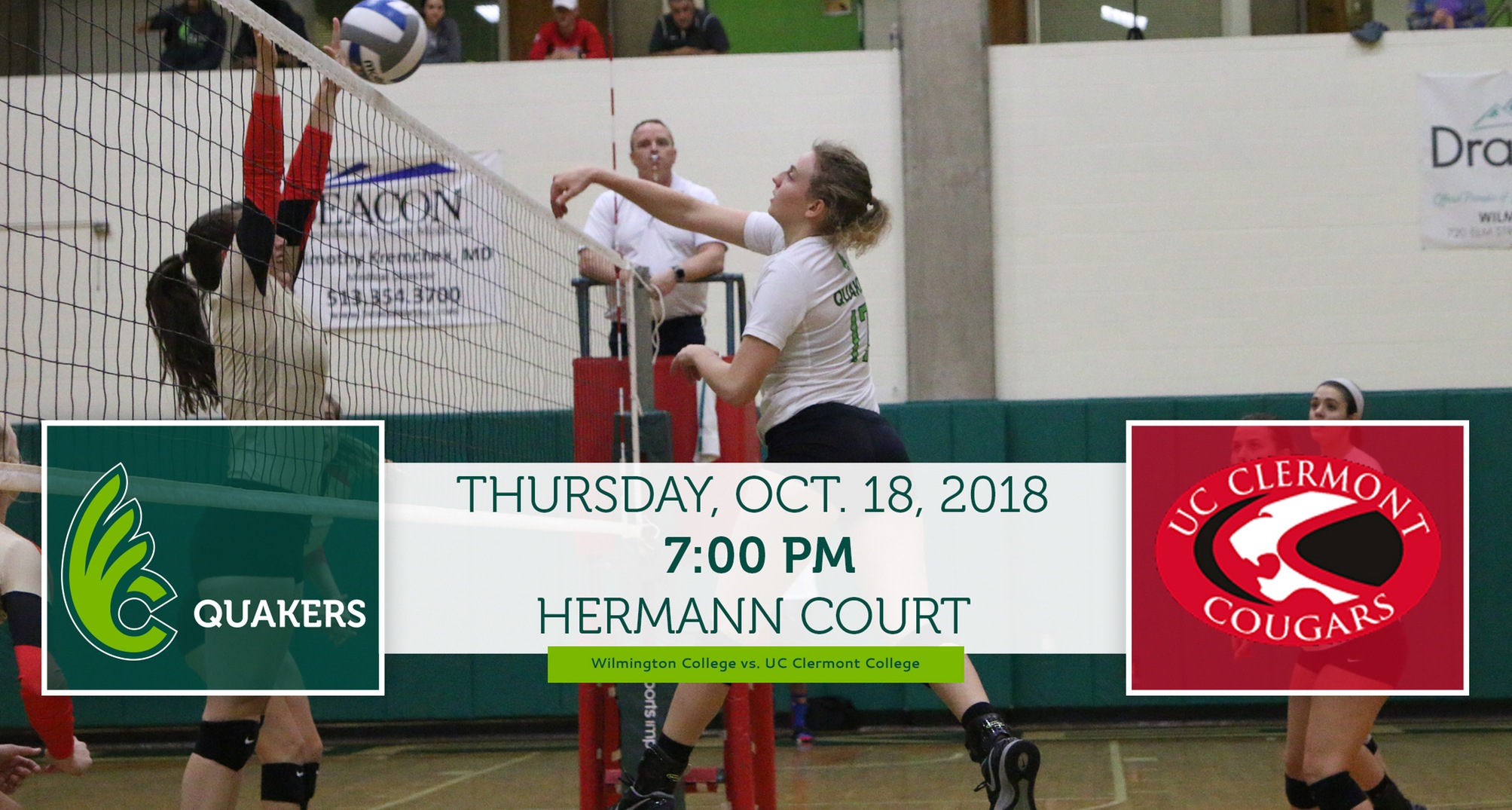 Volleyball Hosts UC Clermont in Final Non-Conference Game Thursday