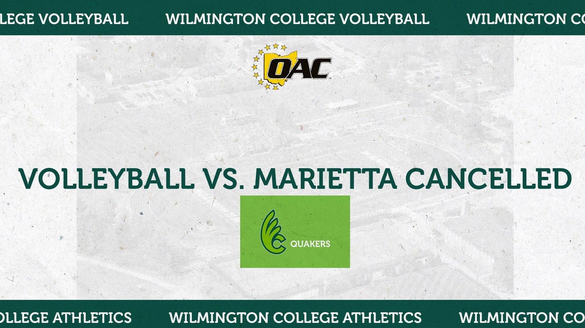 Volleyball Twinbill With Marietta Cancelled
