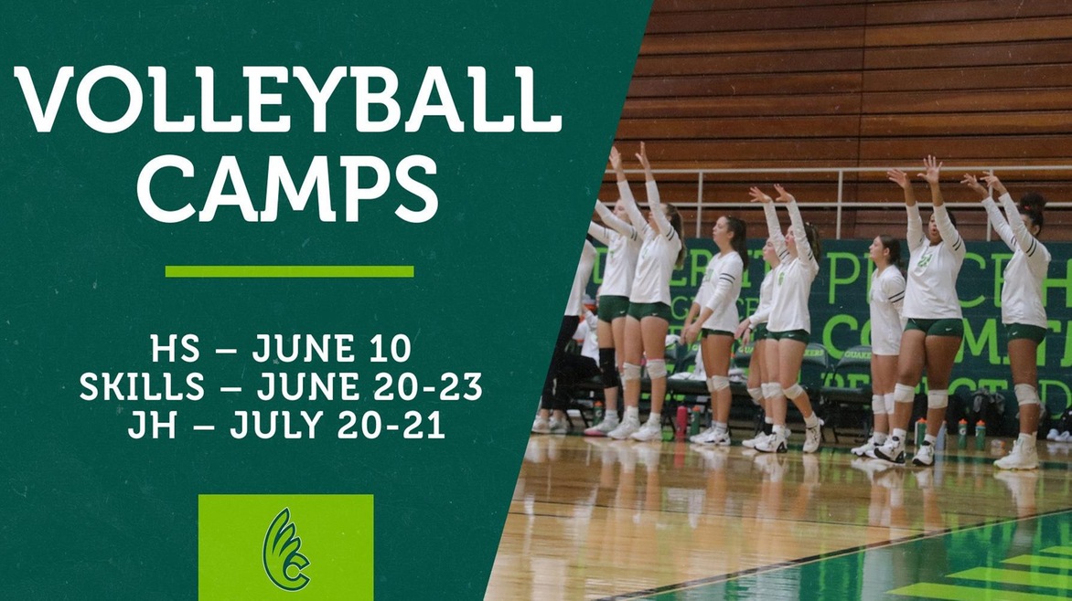 Volleyball Hosting Three Summer Camps at Fred Raizk Arena