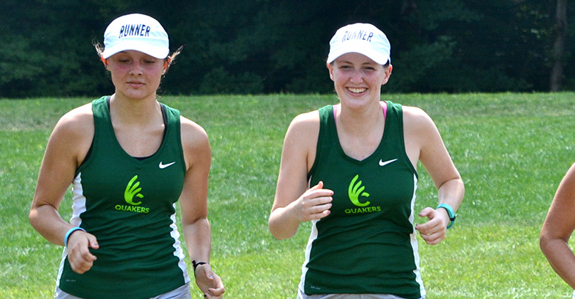 Helmke finishes first in season-opening meet for @DubC_XCTR