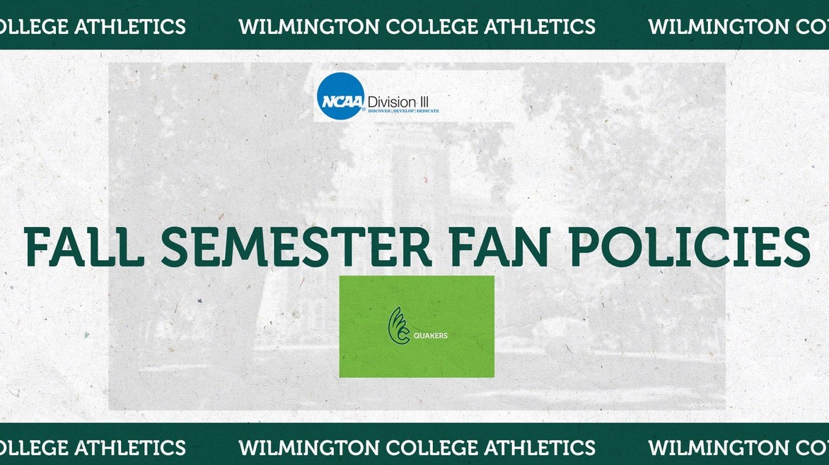 Athletic Spectator Policies for Fall Semester